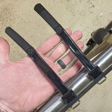 Load image into Gallery viewer, Lightweight frame boss pump holders and silicone backed Velcro cinch traps from Terske