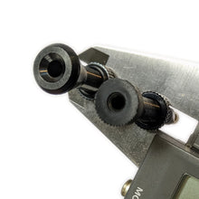 Load image into Gallery viewer, Terske orange-anodized aluminum tubeless presta valve stems are built for light weight, easy inflation, and lasting performance